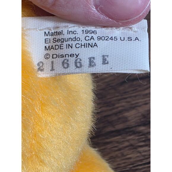 1996 Mattel Disney Winnie the Pooh Christmas Plush - Picture 7 of 8